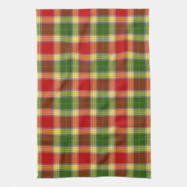 Paño De Cocina Clan escocés Gibson Tartan Plaid (Vertical)