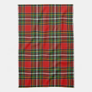 Paño De Cocina Clan escocés Gillespie Tartán Plaid