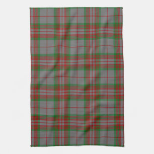 Paño De Cocina Clan escocés Gray Tartán Plaid