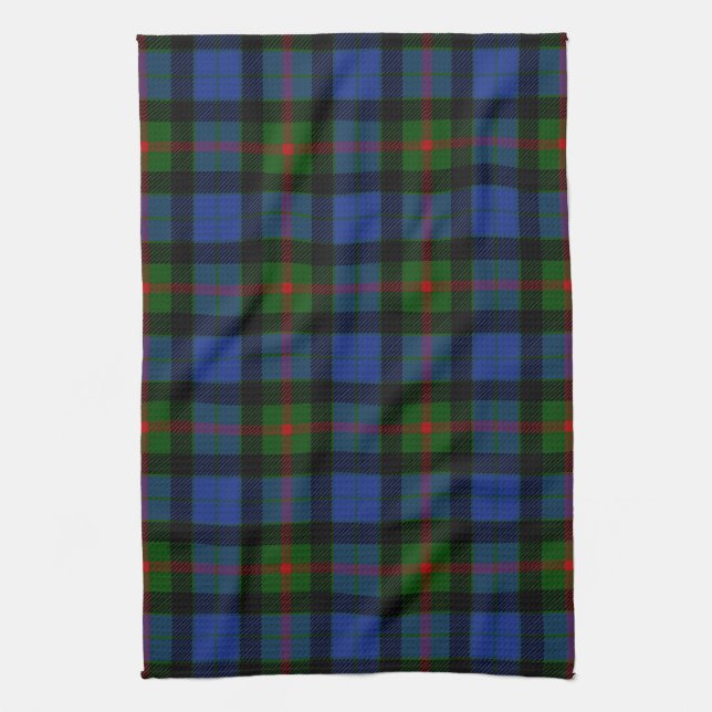 Paño De Cocina Clan escocés Gunn Tartán Plaid (Vertical)
