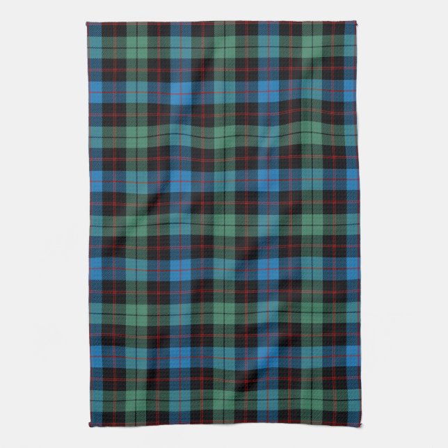 Paño De Cocina Clan escocés Guthrie Tartan Plaid (Vertical)
