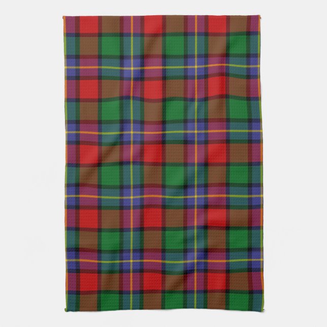 Paño De Cocina Clan escocés Kilgore Tartán Plaid (Vertical)