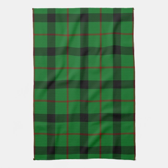 Paño De Cocina Clan escocés Kincaid Tartan Plaid (Vertical)