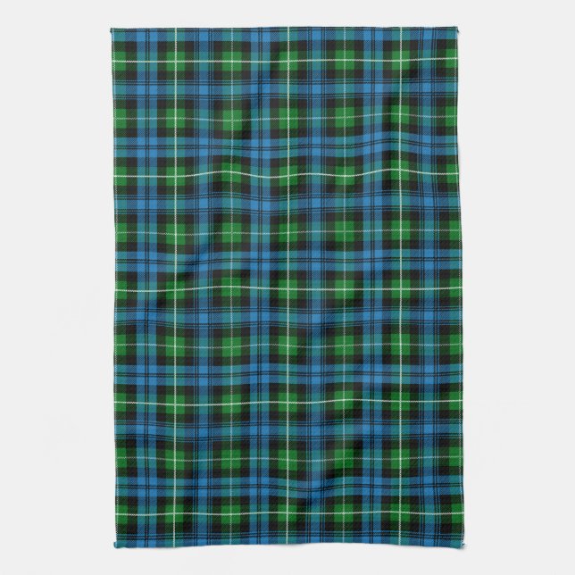 Paño De Cocina Clan escocés Lamont Tartán Plaid (Vertical)