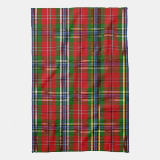 Paño De Cocina Clan escocés MacLean de Duart Tartán Plaid (Vertical)