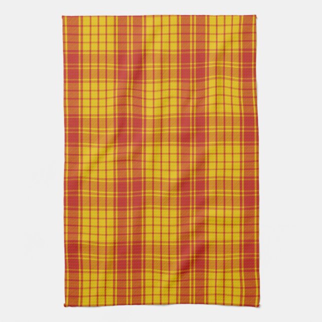 Paño De Cocina Clan escocés MacMillan Tartan Plaid (Vertical)