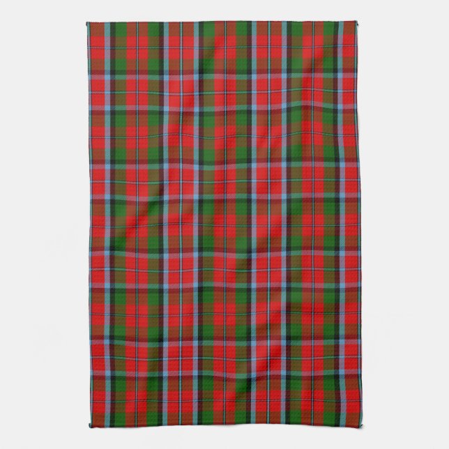 Paño De Cocina Clan escocés MacNaughton Tartan Plaid (Vertical)