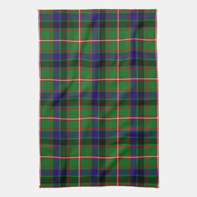 Paño De Cocina Clan escocés Reid Tartan Plaid (Vertical)
