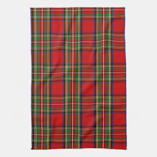 Paño De Cocina Clan escocés Stewart Tartán Plaid