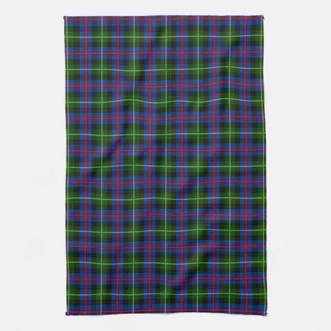 Paño De Cocina Clan Farquharson Tartan (Vertical)