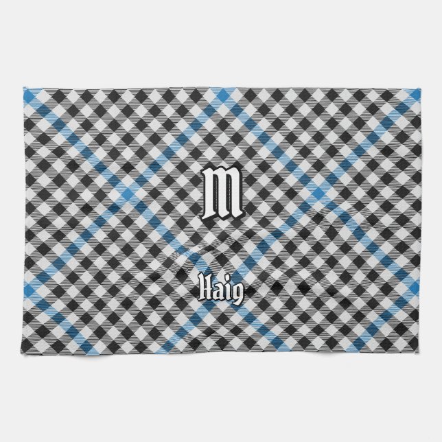Paño De Cocina Clan Haig Check Tartan (Horizontal)
