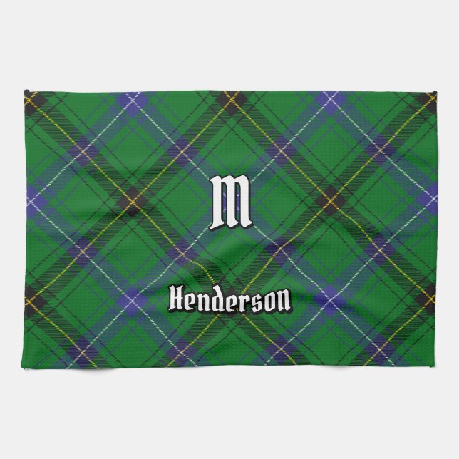Paño De Cocina Clan Henderson Tartan (Horizontal)