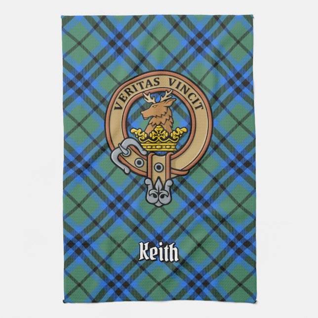 Paño De Cocina Clan Keith Escudo Kitchen Towel (Vertical)