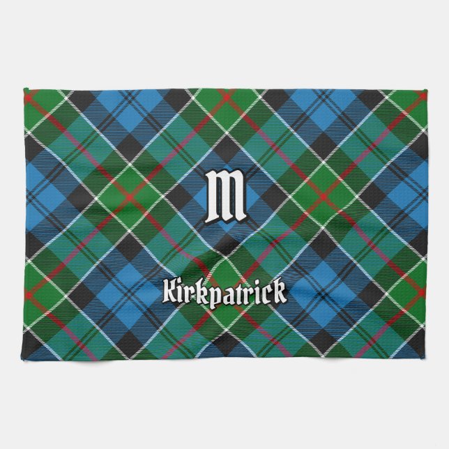 Paño De Cocina Clan Kirkpatrick Tartan (Horizontal)