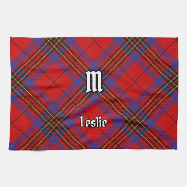 Paño De Cocina Clan Leslie Red Tartan (Horizontal)