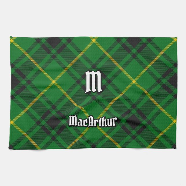 Paño De Cocina Clan MacArthur Tartan (Horizontal)