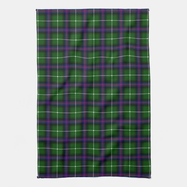 Paño De Cocina Clan MacDonald del tartán de las islas (Vertical)