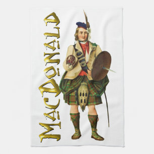 Paño De Cocina Clan MacDonald Scottish Dream