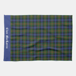 Paño De Cocina Clan MacLaren Tartan Plaid Personalizable