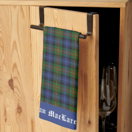 Paño De Cocina Clan MacLaren Tartan Plaid Personalizable