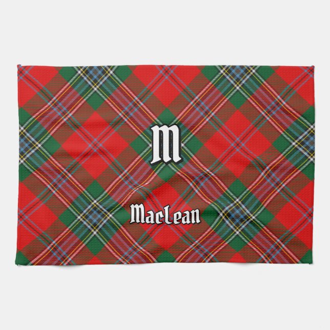 Paño De Cocina Clan MacLean Tartan (Horizontal)