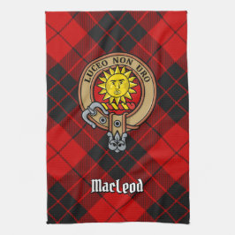 Paño De Cocina Clan MacLeod de Raasay Escudo