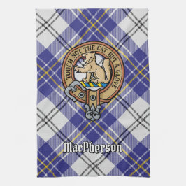 Paño De Cocina Clan MacPherson Escudo por Blue Dress Tartán