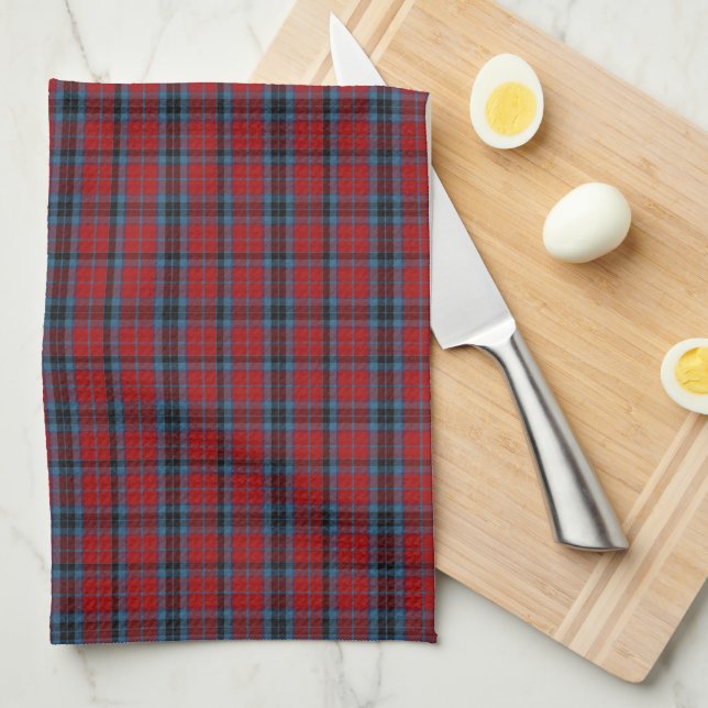 Paño De Cocina Clan MacTavish Tartan (Doblado Cuarto)