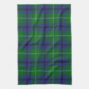 Paño De Cocina Clan Oliphant Tartán Plaid