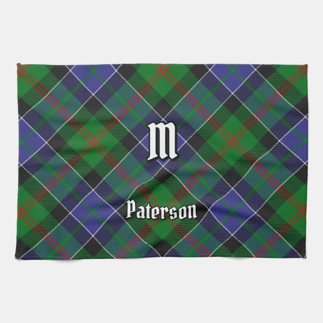 Paño De Cocina Clan Paterson Tartan (Horizontal)