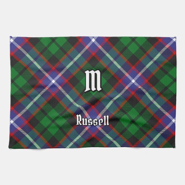 Paño De Cocina Clan Russell Tartan (Horizontal)