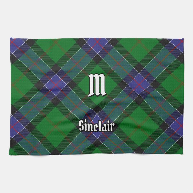 Paño De Cocina Clan Sinclair Hunting Tartan (Horizontal)