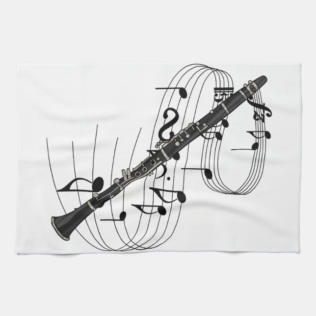 Paño De Cocina Clarinet (Horizontal)