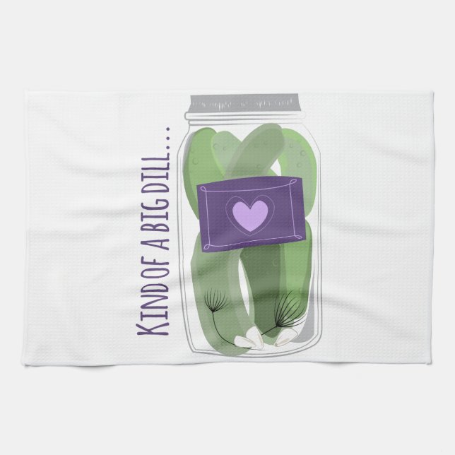 Paño De Cocina Clase de un eneldo grande (Horizontal)