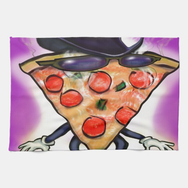 Paño De Cocina Clásica Pizza (Horizontal)