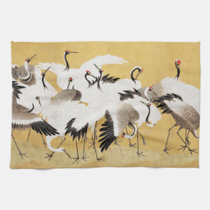Paño De Cocina Clásico rico en aves de rebaño japonés