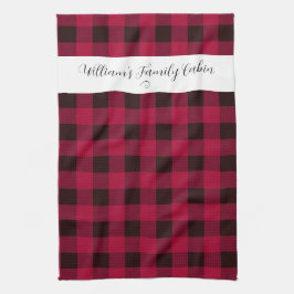 Paño De Cocina Classic Buffalo Check Family Cabin