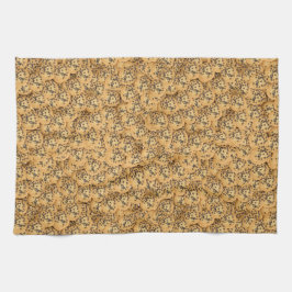 Paño De Cocina Classic Chocolate Chip Cookies Pattern Towel