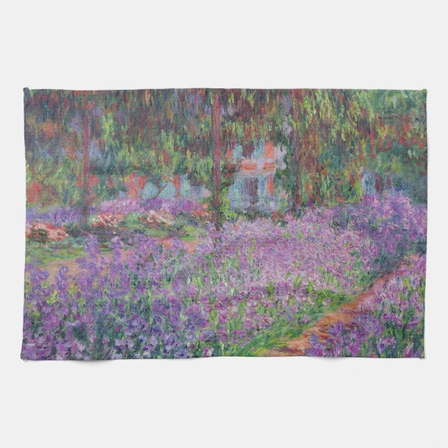 Paño De Cocina Claude Monet | El jardín del artista en Giverny (Horizontal)