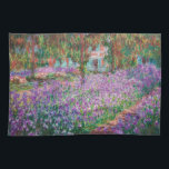 Paño De Cocina Claude Monet - El jardín del artista en Giverny<br><div class="desc">El jardín del artista en Giverny / Le Jardin de l'artiste a Giverny - Claude Monet,  1900</div>