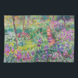 Paño De Cocina Claude Monet - El jardín del Iris en Giverny<br><div class="desc">El Jardín Iris de Giverny / El Jardín del Artista en Giverny - Claude Monet,  1899-1900</div>