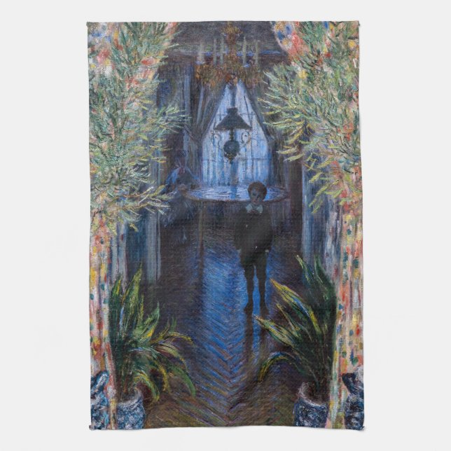 Paño De Cocina Claude Monet - Esquina del apartamento (Vertical)