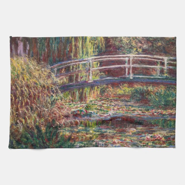 Paño De Cocina Claude Monet - estanque de Lily del Agua, Armonía  (Horizontal)
