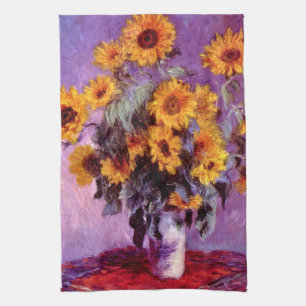 Paño De Cocina Claude Monet: Girasoles