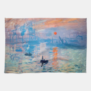 Paño De Cocina Claude Monet - Impresión, amanecer