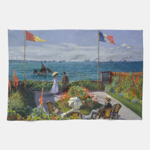 Paño De Cocina Claude Monet - Jardín en Sainte-Adresse