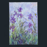 Paño De Cocina Claude Monet - Lilac Irises / Iris Mauves<br><div class="desc">Lilac Irises / Iris Mauves - Claude Monet,  1914-1917</div>