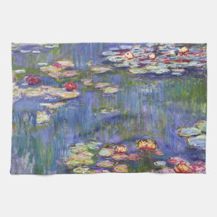 Paño De Cocina Claude Monet - Lilies de agua / Nympheas