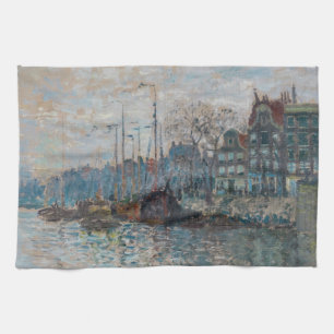 Paño De Cocina Claude Monet - Vista de Ámsterdam