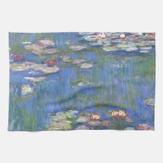 Paño De Cocina Claude Monet // Water Lilies (Horizontal)
